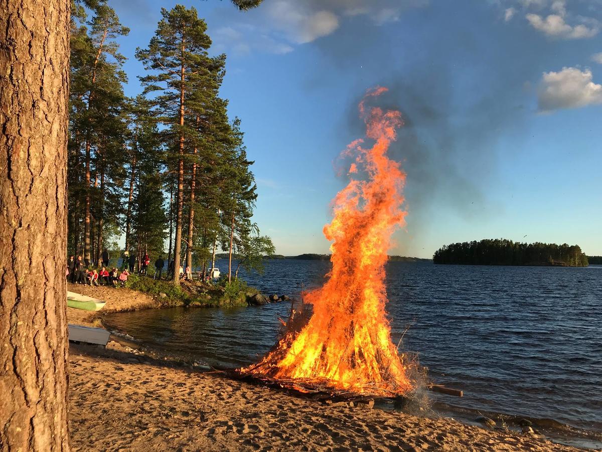 Вилла Koskenselaen Lomakylae Пуумала Экстерьер фото